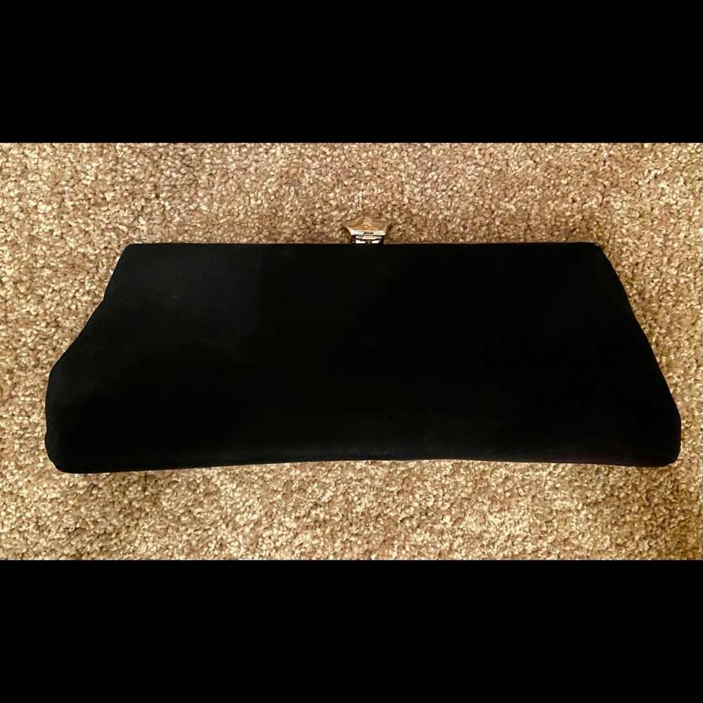 Vintage Black Clutch